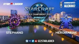 2018 WCS EU Challenger Season 2 &mdash; Ro16, Group A, Match 2: Stephano (Z) vs HeRoMaRinE (T)