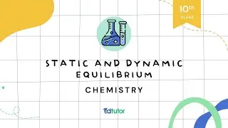 Static and Dynamic Equilibirum | Class 10 | Chemistry | Chapter 1 | EdTutor