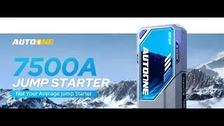 AUTOONE M4 Jump Starter 7500A Car Jumper Starter Portable