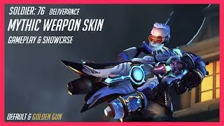 Overwatch 2 - Soldier 76 Mythic Weapon (Deliverance) Gameplay & Showcase