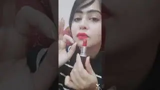Mac Cosmetics lip swatches - Runway Hit/ Spirit/ Ruby woo/ Feel so grand - Review