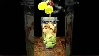 Avo-Bana-Almo Smoothie ASMR #shorts #asmr