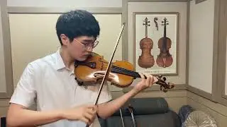 부산예고 2학년소보광비에냐프스키 바이올린 협주곡 1번 1악장 Op. 1