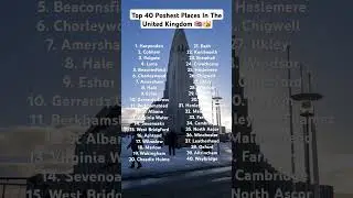 Top 40 Poshest Places In The Uk #shorts #top40 #Poshest #Places #UK #unitedkingdom