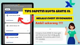 Tips mendapatkan kuota gratis dari XL di aplikasi myxl melalui myrewards terbaru 2024