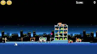 Hidden golden egg in Angry Birds 11.