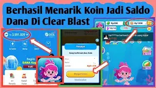 Cara Menarik Koin Di Clear Blast | Cara Tarik Koin Clear Blast Jadi Saldo Dana