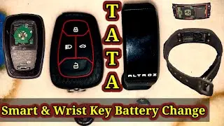 TATA Cars Smart / Wrist Key Battery Change | Altroz | Nexon | Punch | Harrier | Safari | Tigor
