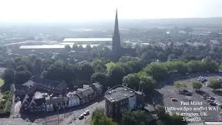 mini2 DRONE _ Warrington WA1_ up down spin around on 3 9 23