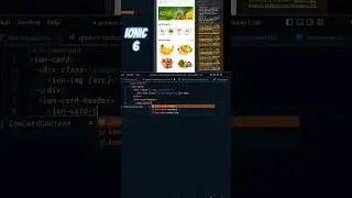 Ionic 6 grocery app UI kit design