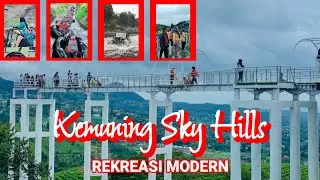Kemuning Sky Hills - Jembatan kaca - Arung jeram - Jeep amphibi