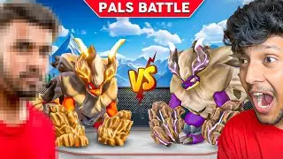 ULTIMATE POKEMON BATTLE! 🔥 PAL FIGHTS! PALWORLD | Techno Gamerz #01