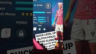 FIFA 23 ⚡Pro clubs level up glitch! 10 levels in 20 games! see description