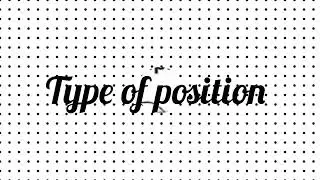 type of position @bscnursing @nursing
