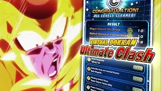 I finally did it... Dokkan Ultimate Clash with ONLY F2P Cards