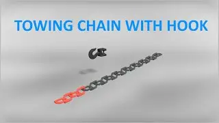 FS19 - Towing Chain With Hook v1.0.0.0