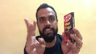 Nestle KitKat Dessert Delight Heavenly Brownie Kubes Wafer Dark Chocolate price, unboxing, review