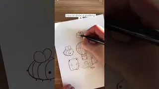 Quick and easy pudding drawing tutorial. More like this in 101 Super Cute Things to Draw!