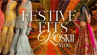 koski vlog || Trying LEHENGAS in Jayanagar | Designer Wear | Diwali Prep| Diwali 2025