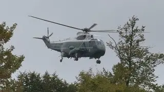 BREAKING: Marine Choppers Land To Escort President ￼Trump to Windsor Estate for State Visit 🇬🇧🇺🇸