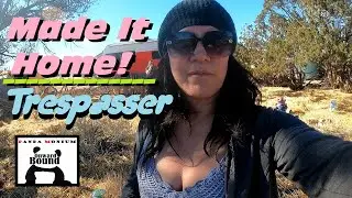 Trespassers Caught Going Back Home | Winter Homestead Tour