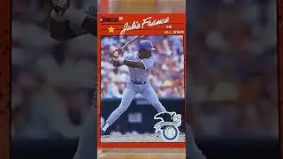 #juliofranco #texas #rangers #donruss #1990 #mlb #baseball #sportscards #collection #enjoy