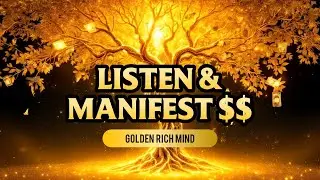 Theta Waves for Wealth | Deep Sleep Music to Attract Money & Success Fast | Golden Rich Mind #20