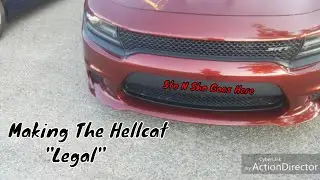 Making My Hellcat Legal N Style: Sto N Sho Front License Plate Bracket