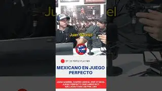 El mexicano que hizo historia en el juego perfecto de Roy Halladay en la MLB #JuanGabrielCastro