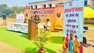  Cyber, Safety and Traffic Sense Awareness Programe by CG Police Jamul Durg