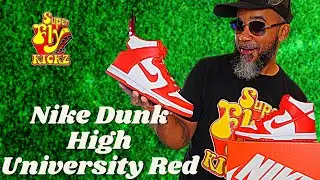 THE DUNK HIGH UNIVERSITY RED IS SO FREAKING CLEAN GEESH (WHERE TO BUY)!!!