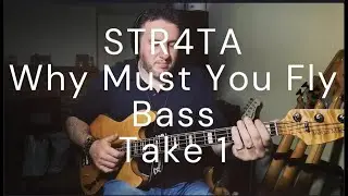 Str4ta Why Must You Fly Bass mad slap bass Britfunk Jazz Funk Bluey Incognito Sire V9