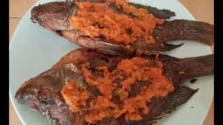 Masak Ikan Mujair Goreng Saus Wijen