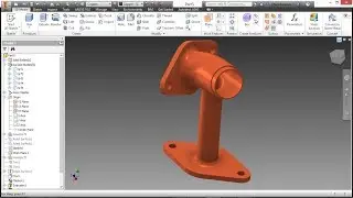 Autodesk Inventor Pipe Sweep Flange