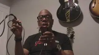 Jazz guitarist, Jacques Lesure, on Klotz