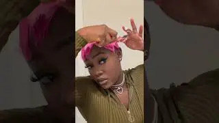 How I style my pixie cut at home #pixiehaircut #hairtutorial #pinkpixie #pixiehairstyle #pixiecut