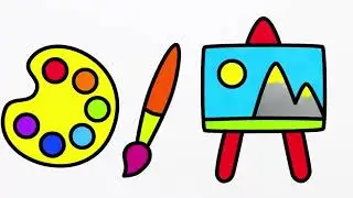 Drawing page Pizza   Coloring Book Food for Children