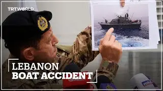 At least nine people die after a boat carrying more than 60 capsized off Lebanon's coast