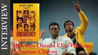 RJ Cyler, Donald Elise Watkins, Sebastian Chacon talk about Amazon Studios' EMERGENCY