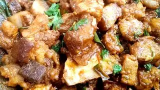 காரசாரமான பன்றி கறி வறுவல்🐖 | 😋tasty pork curry varuval | easy pork curry fry