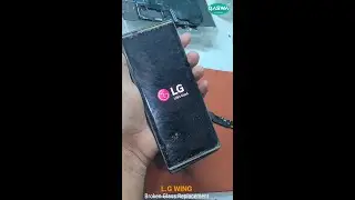 L.G wing broken glass replacement || Qaswa telecom