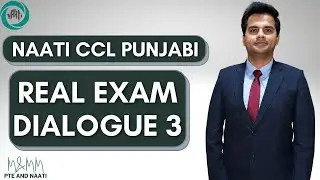 NAATI CCL Punjabi Exam Dialogue 3 | Real Exam Dialogue Audio for Preparation