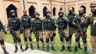 Pak Army Security Inspection at Islamia College Peshawar