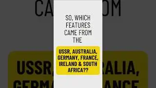 Features Borrowed from Other Countries in the Indian Constitution | #indianconstituion #shorts