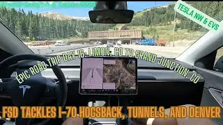 Tesla, Tunnels, and More: An Epic Colorado Journey on I-70 - Day 16 Epic Tesla Texas Road Trip