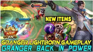 NEW ITEMS 2022!! Top Global Granger Gameplay High Damage Build | Best Granger Build MLBB