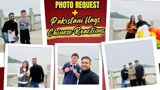 New Year 2026 Chinese Reactions I Gifted Pakistani Flags to chines 🇵🇰