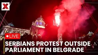 Serbia Protests LIVE : Hundreds Rally in Rain as Anti-Government Protests Grip Belgrade |NewsX World