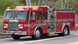 Talleyville Fire Company Engine 25-6 Responding 4/15/25