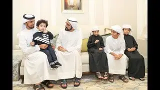 محمد بن راشد يحضر مأدبة غداء أقامها سلطان بن علي السبوسي